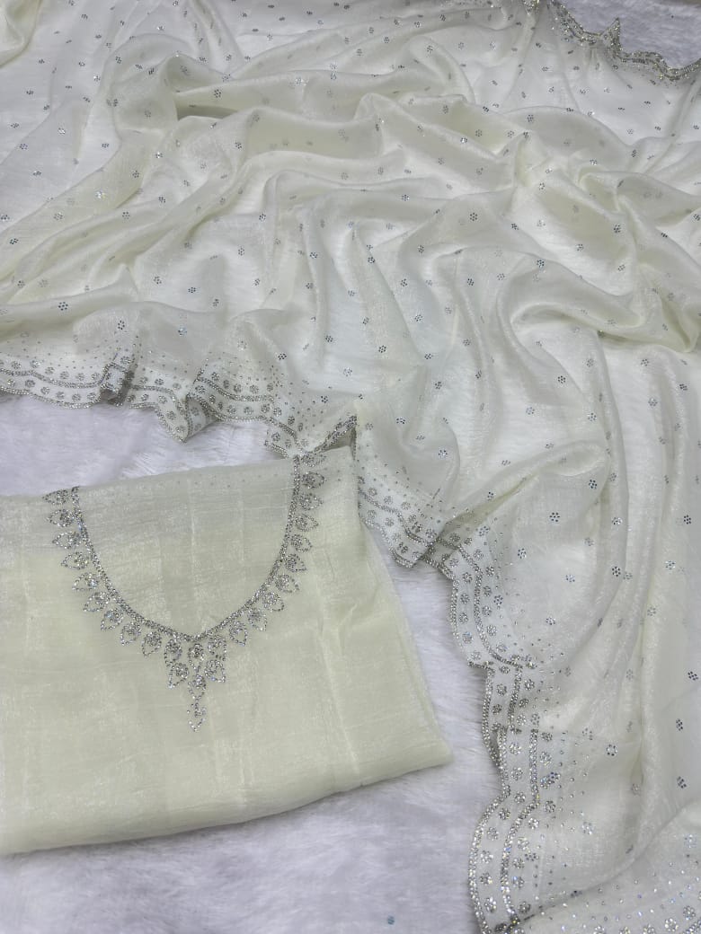 DIAMOND WORK SAREE